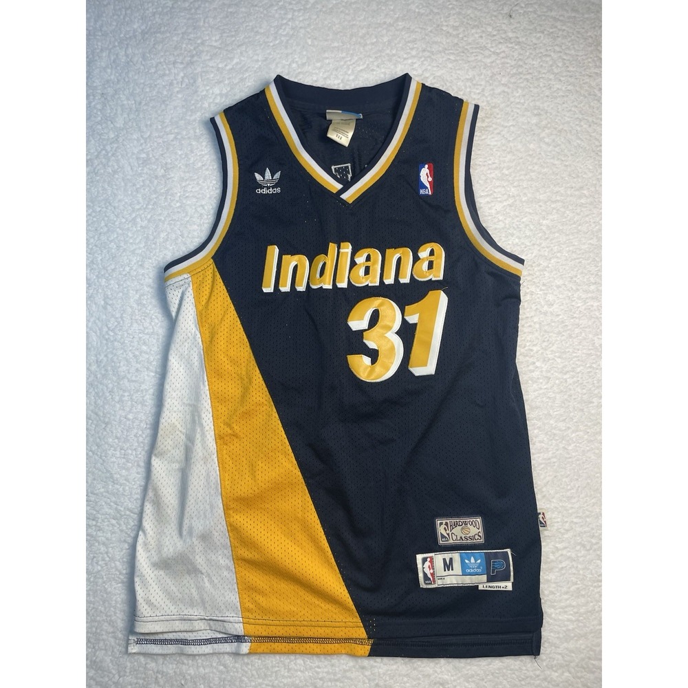 Adidas Indiana Pacers Reggie Miller "Hardwood Classics" jersey Size M